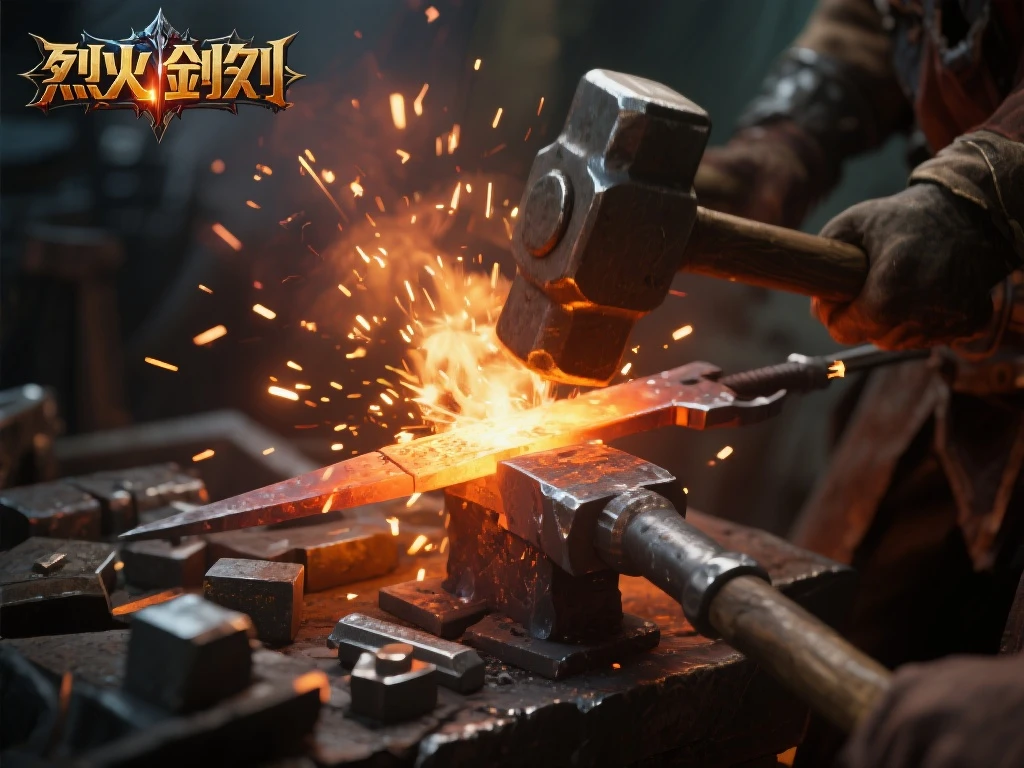 动作RPG《烈焰之刃》最新影像释出：深度解析武器锻造玩法