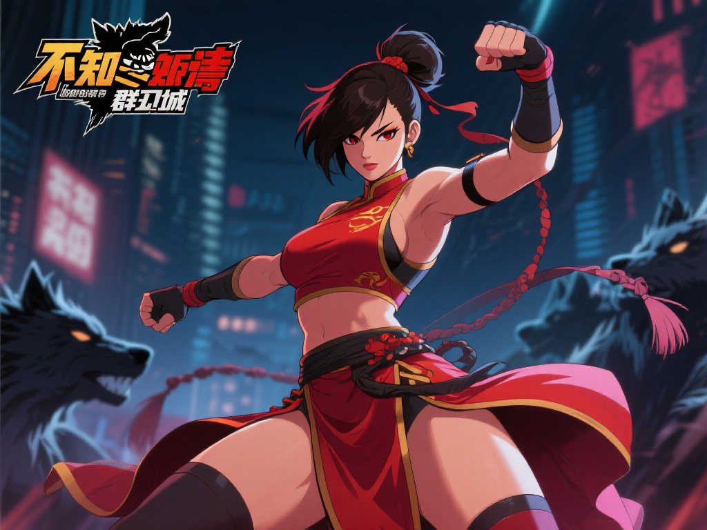 不知火舞闪耀登场！《饿狼传说：群狼之城》动画预告片震撼发布